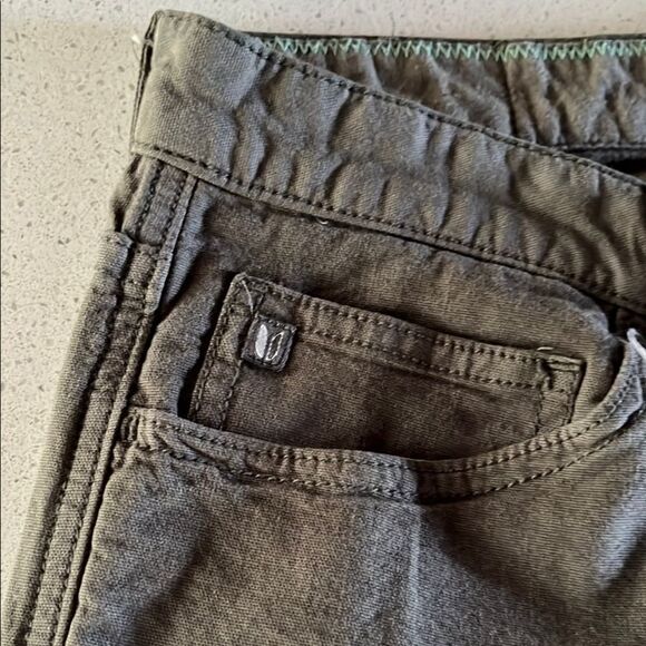 Linksoul Men's Slim Jeans Faded Green Size 35/32 - Picture 3 of 8